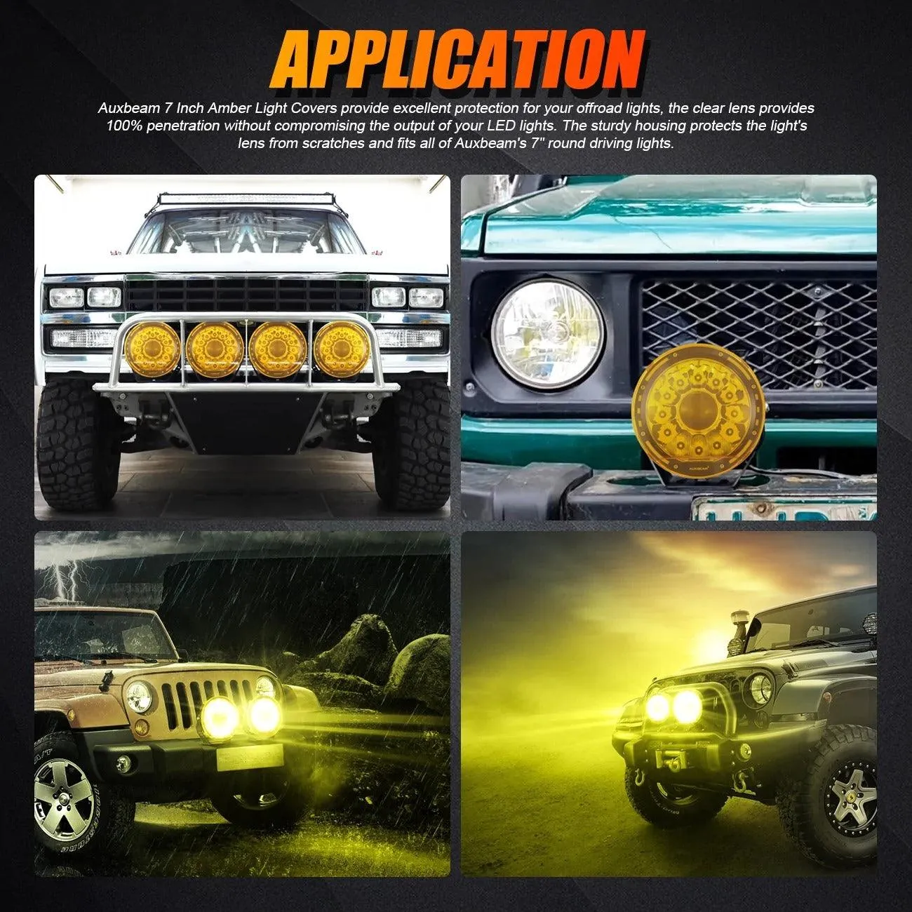 7 Inch 230W 360-PRO Lens LED Driving Lights