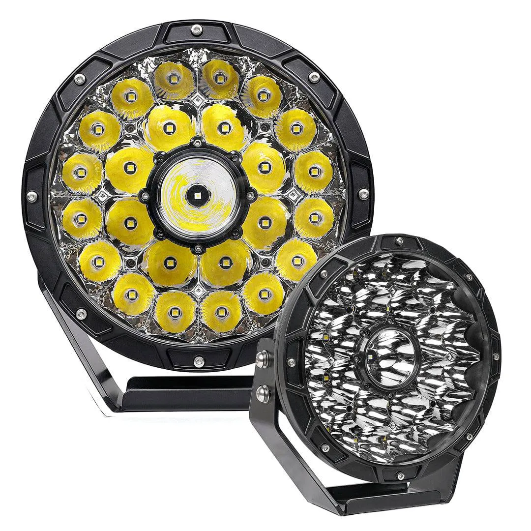 9" 140W LED Driving Lights | R9's Rockarmor