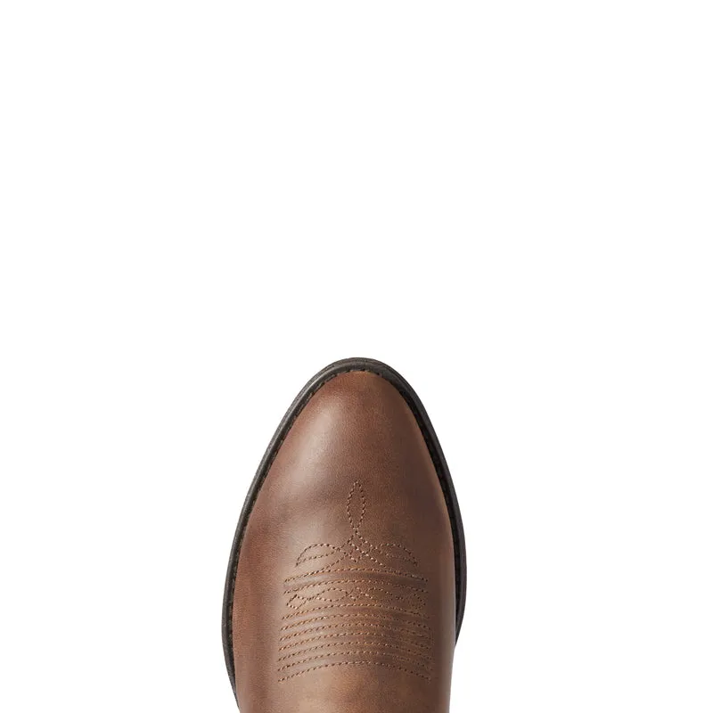 'Ariat' Women's Heritage R Toe - Distressed Brown