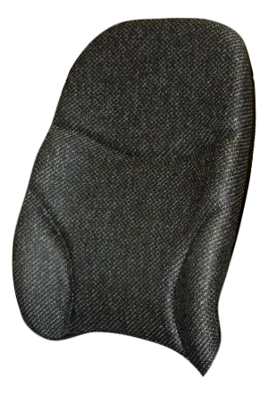 Autocar C-2 Replacement Seat Backrest - Asphalt Grey Cloth