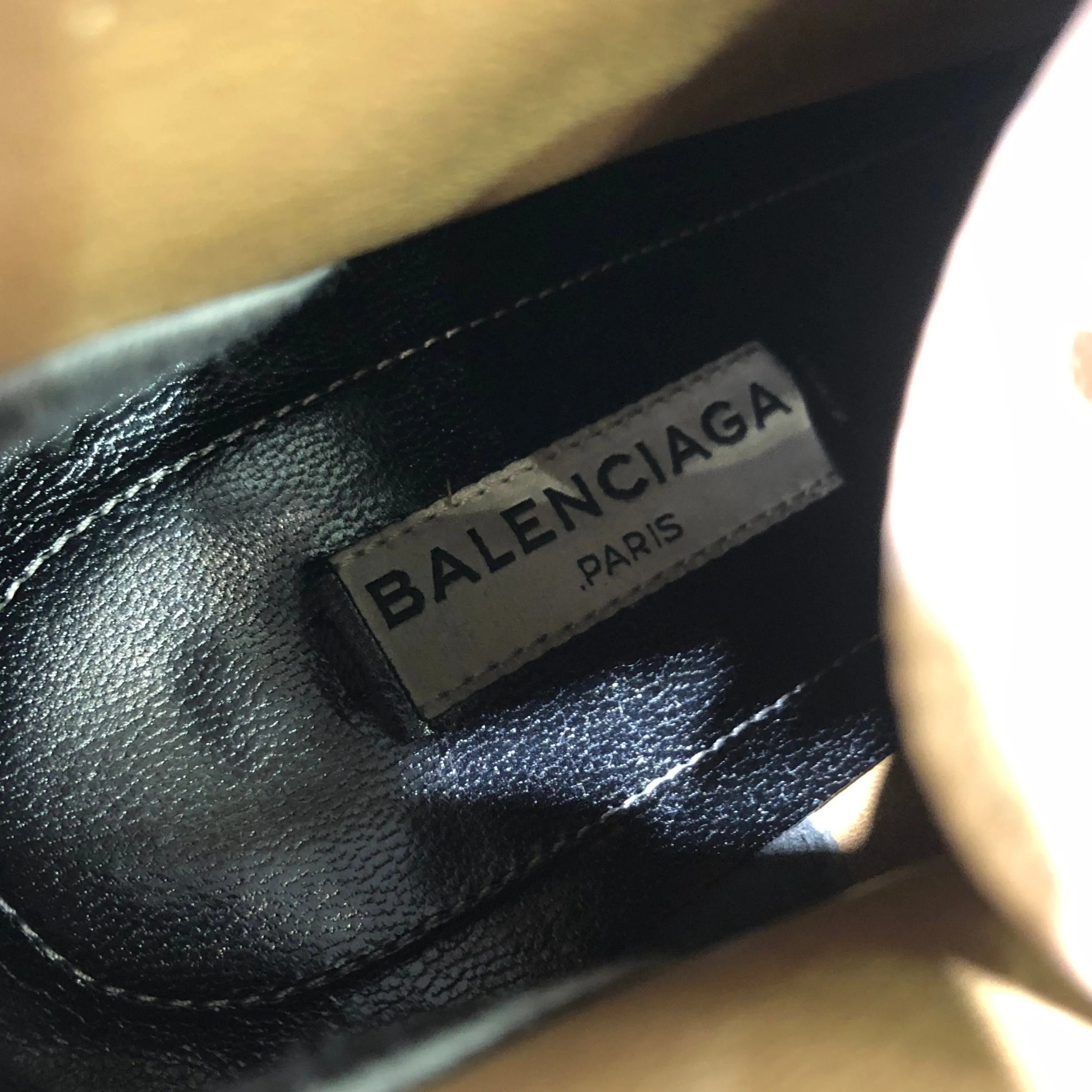 BALENCIAGA/Boots/US 6.5/Suede/CML/SUEDE WEDGE HEELS