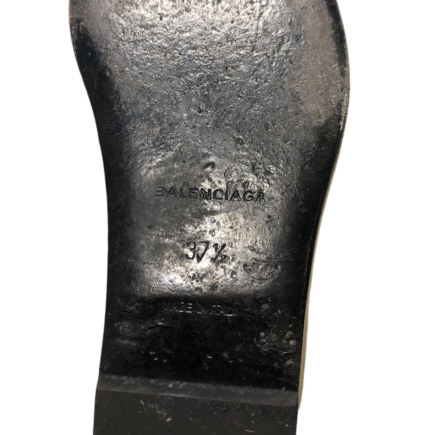 BALENCIAGA/Boots/US 6.5/Suede/CML/SUEDE WEDGE HEELS