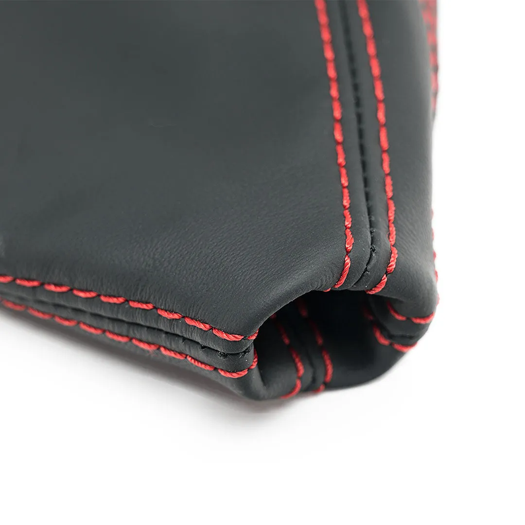 BFI MK7 Jetta DSG / Auto Shift Boot (Magma Red Leather / Black Stitch) - CLEARANCE