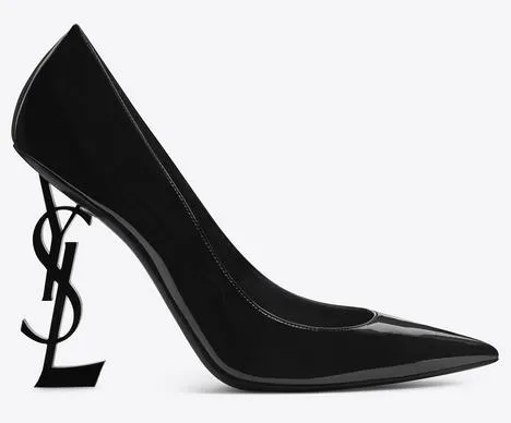 Black Patent Opyum Pumps