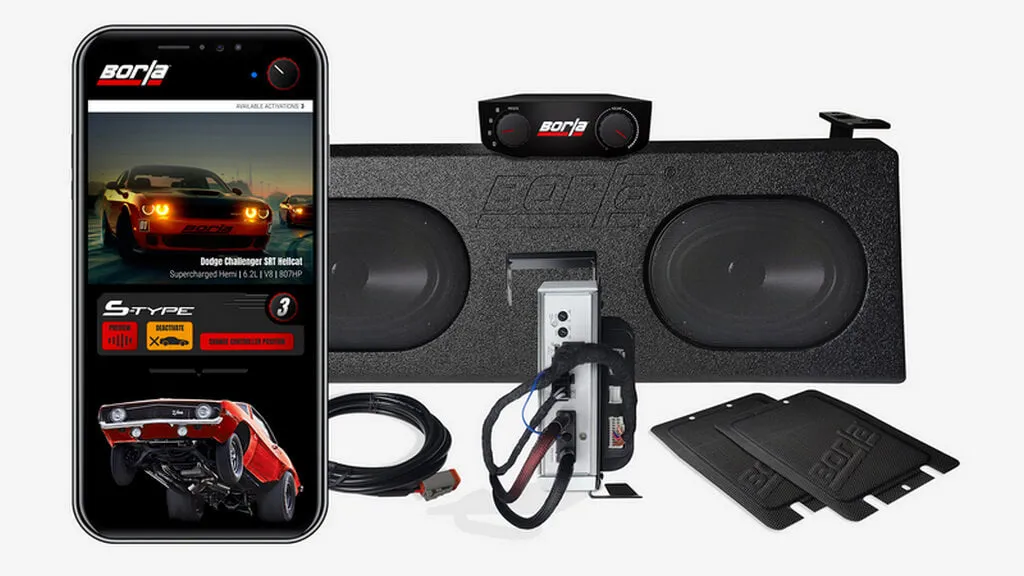 BORLA 253100 Active performance sound system for Ford Mustang Mach-E 2021-2023