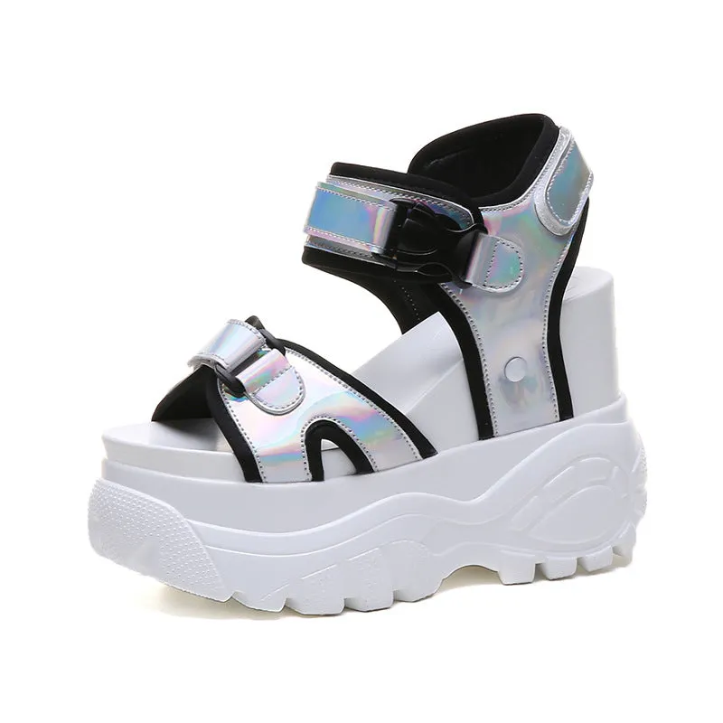 Chunky Wedge Sandals