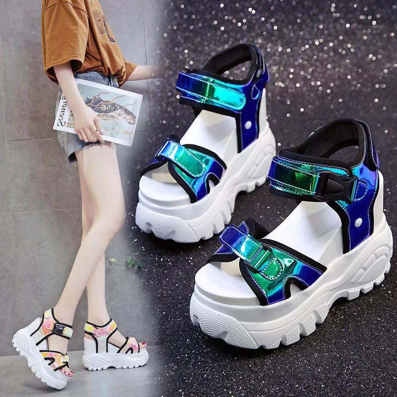 Chunky Wedge Sandals