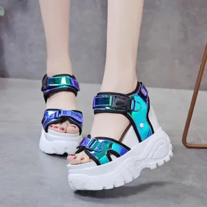 Chunky Wedge Sandals