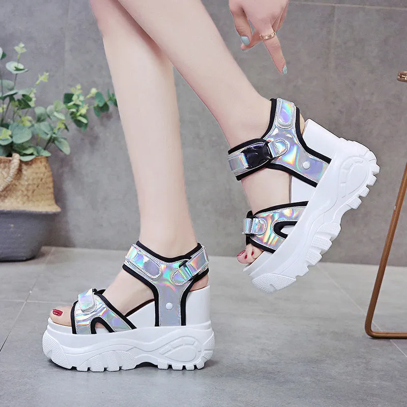 Chunky Wedge Sandals