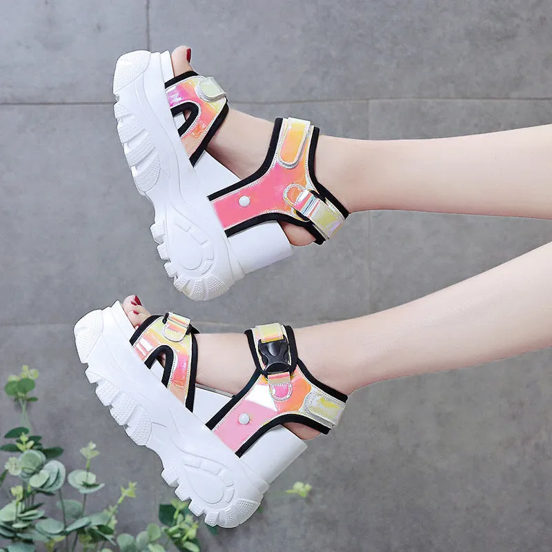Chunky Wedge Sandals