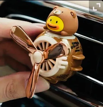 Cute Duck Pilot Car Air Freshener