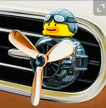 Cute Duck Pilot Car Air Freshener