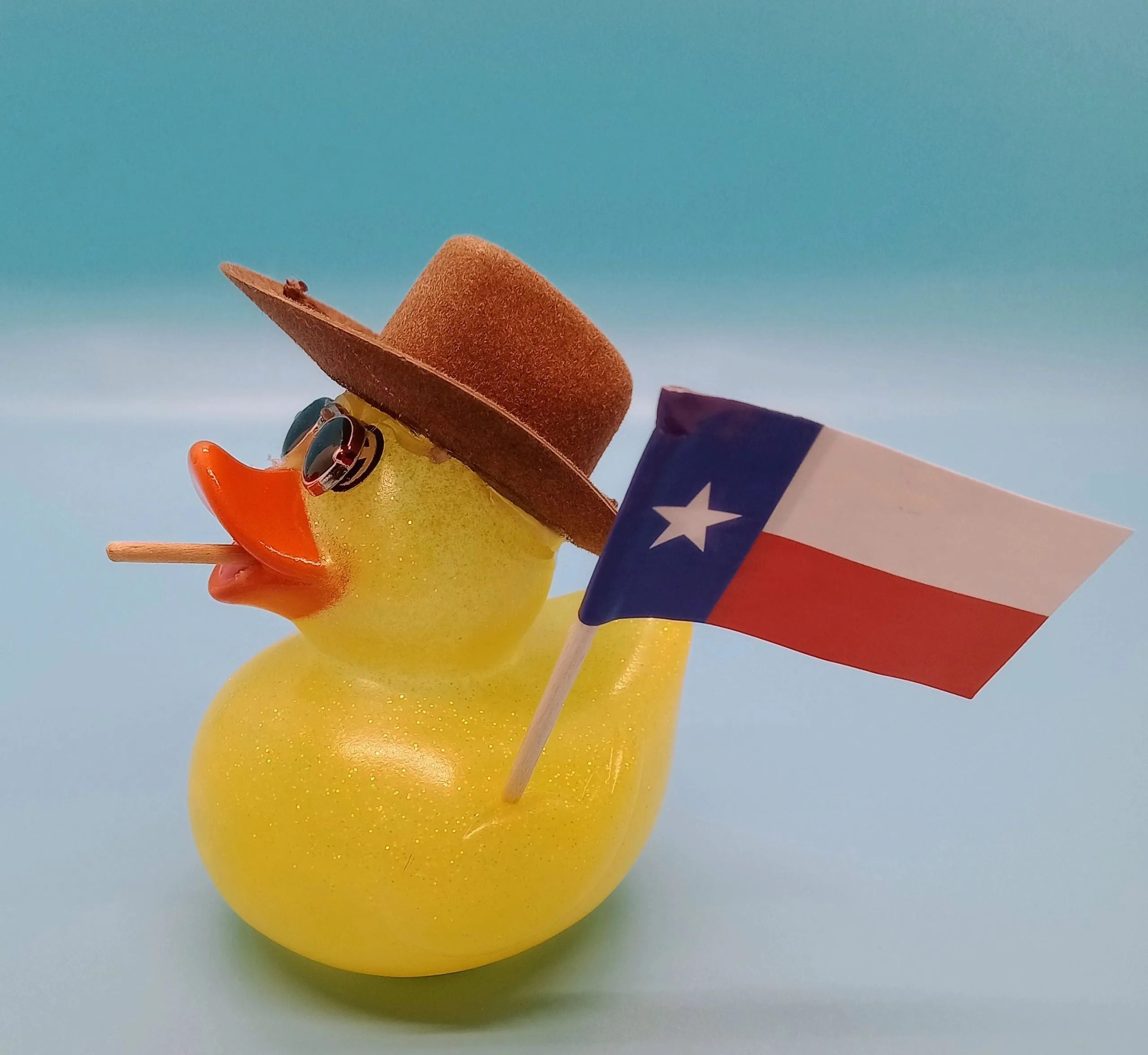 Dashboard Duck - Texas Cowboy