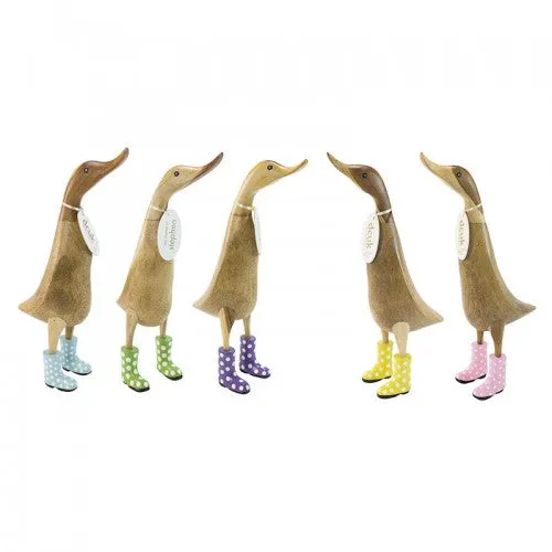 DCUK Ducklet with Spotty Welly - Blue 9787