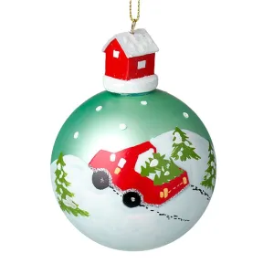 Driving Home For Christmas Bauble