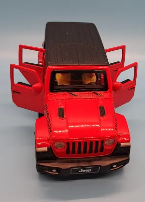 Duck Driven die cast model Jeep Wrangler
