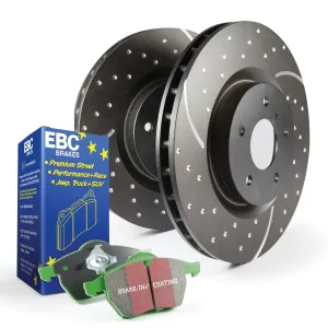 EBC Brakes S10KR1337 S10 Kits Greenstuff 2000 and GD Rotors