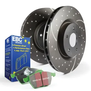 EBC Brakes S3KF1218 S3 Kits Greenstuff 6000 and GD Rotors Truck/SUV