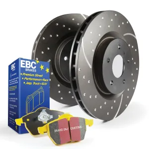 EBC Brakes S5KR1248 S5 Kits Yellowstuff And GD Rotors