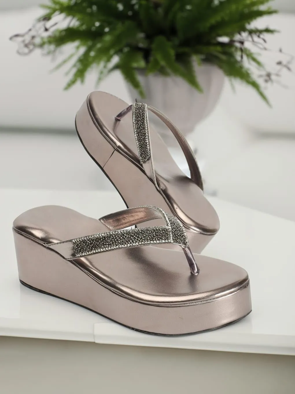 H.M. Flat Sandal Slipper For womens and girls