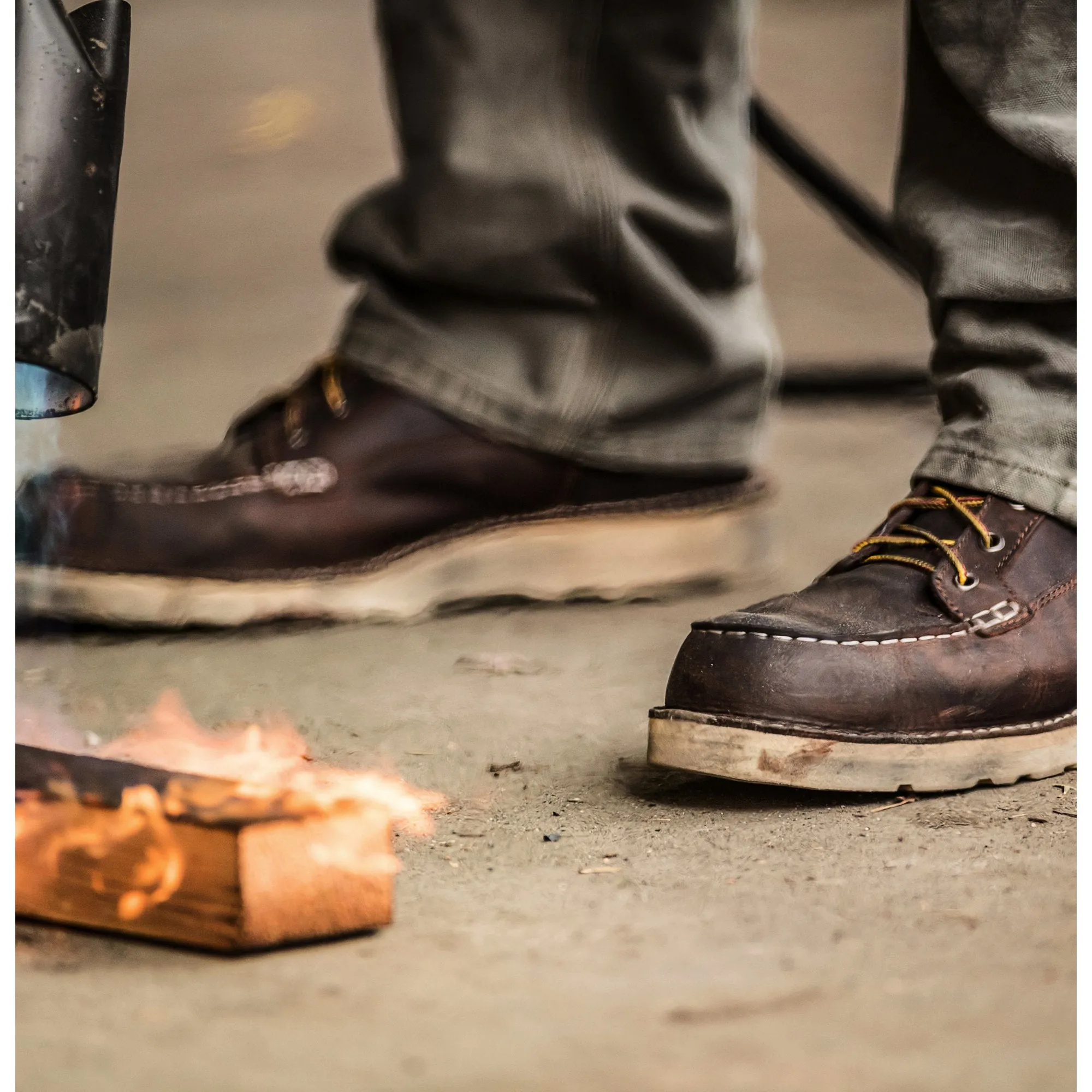 Men's Bull Run Moc Toe 6" Steel Toe Boot