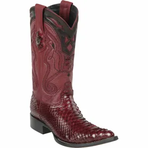 Men's Wild West Python Skin 3X Toe Boot 2955706