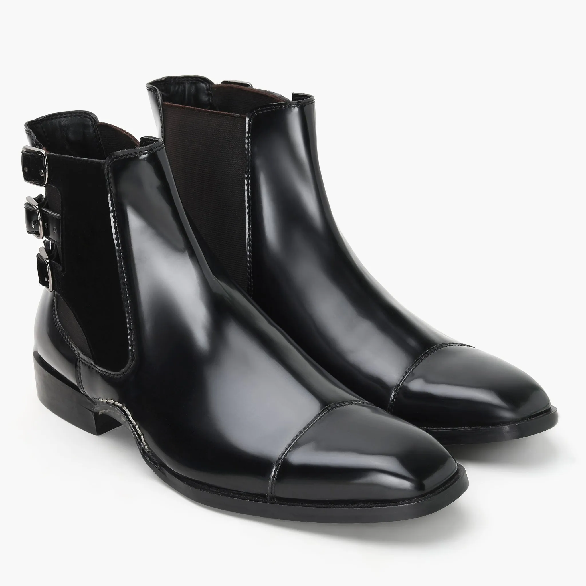 MONK STRAP BOOTS