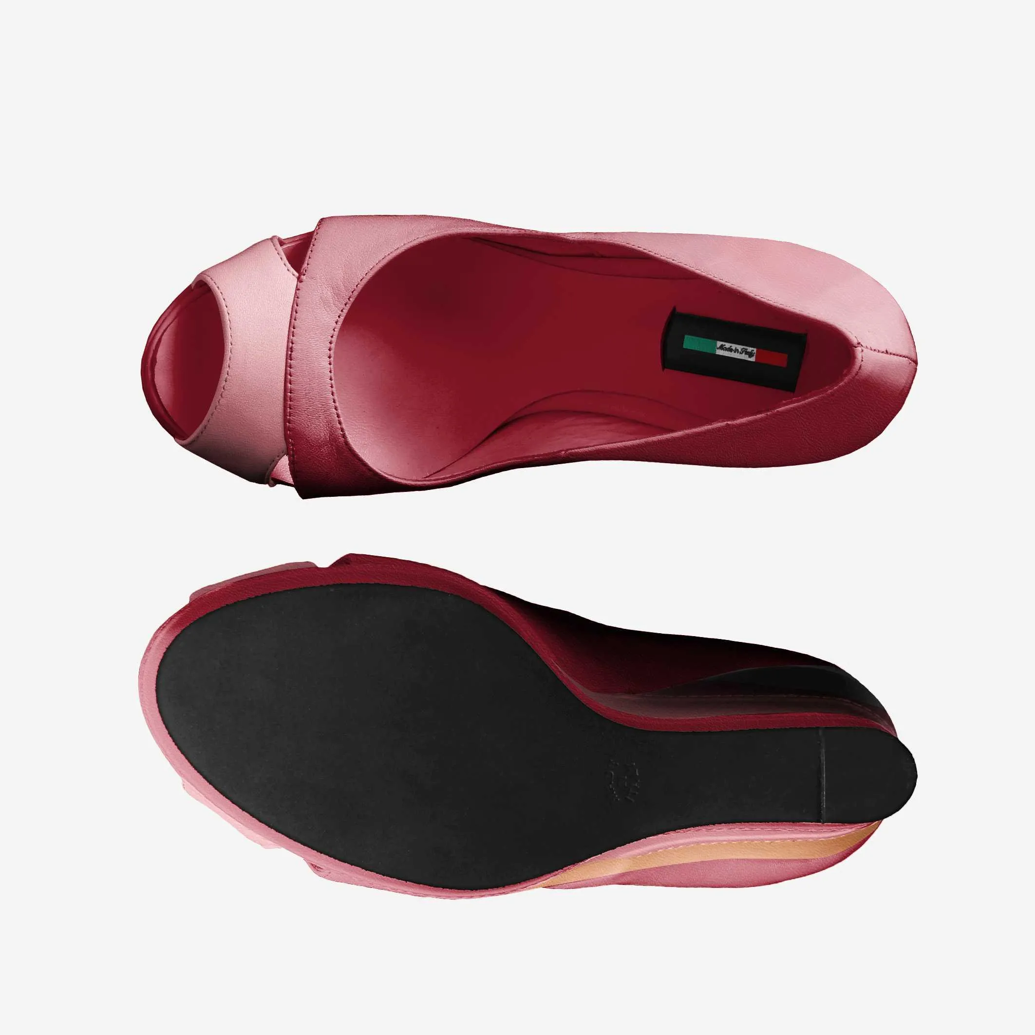 Mura Open Toe Wedge Platform