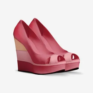 Mura Open Toe Wedge Platform