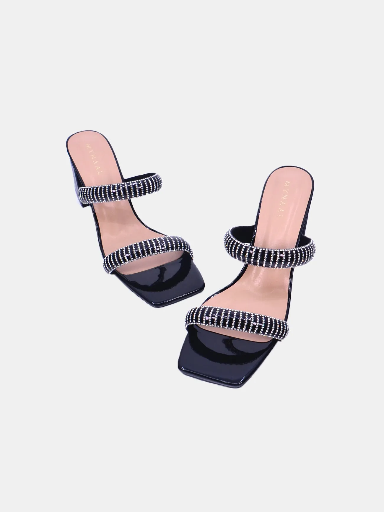 Mynaal Zenni Women's Block Heel Sandals