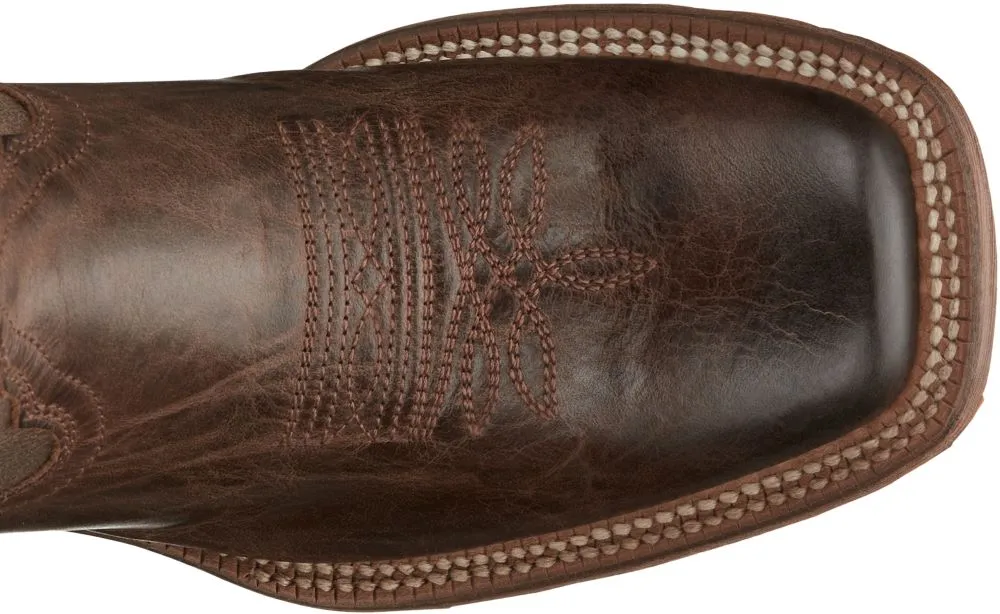'Nocona' Women's 11" Sierra Western Square Toe - Antiqued Brown