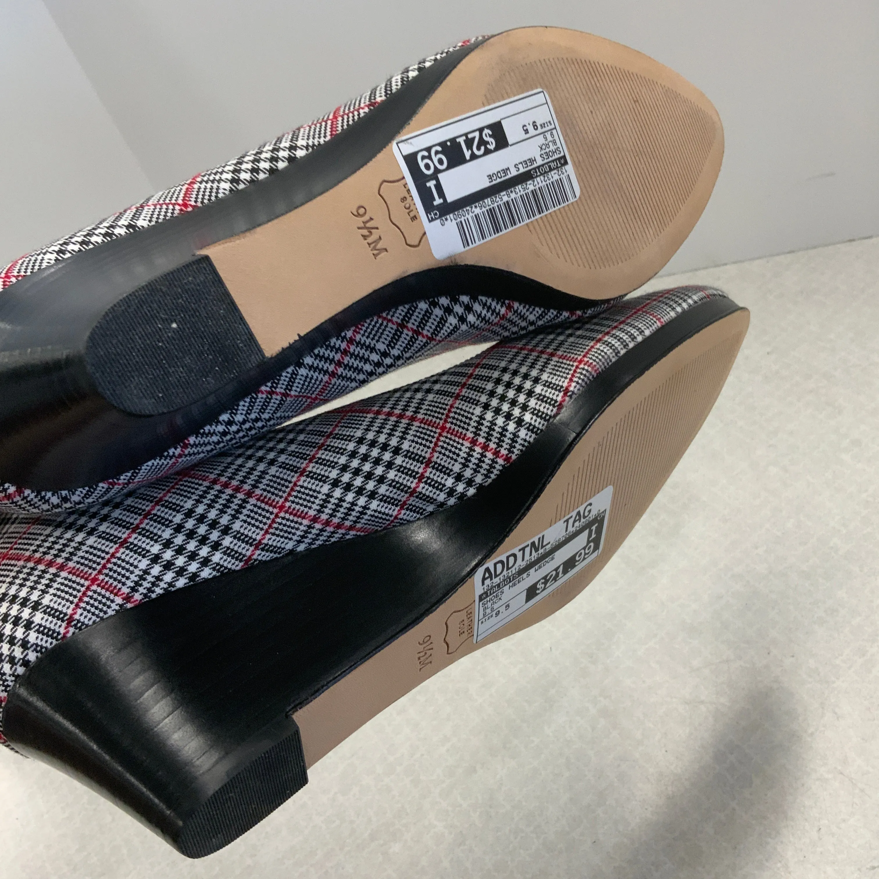 Shoes Heels Wedge By Talbots In Black, Size: 9.5