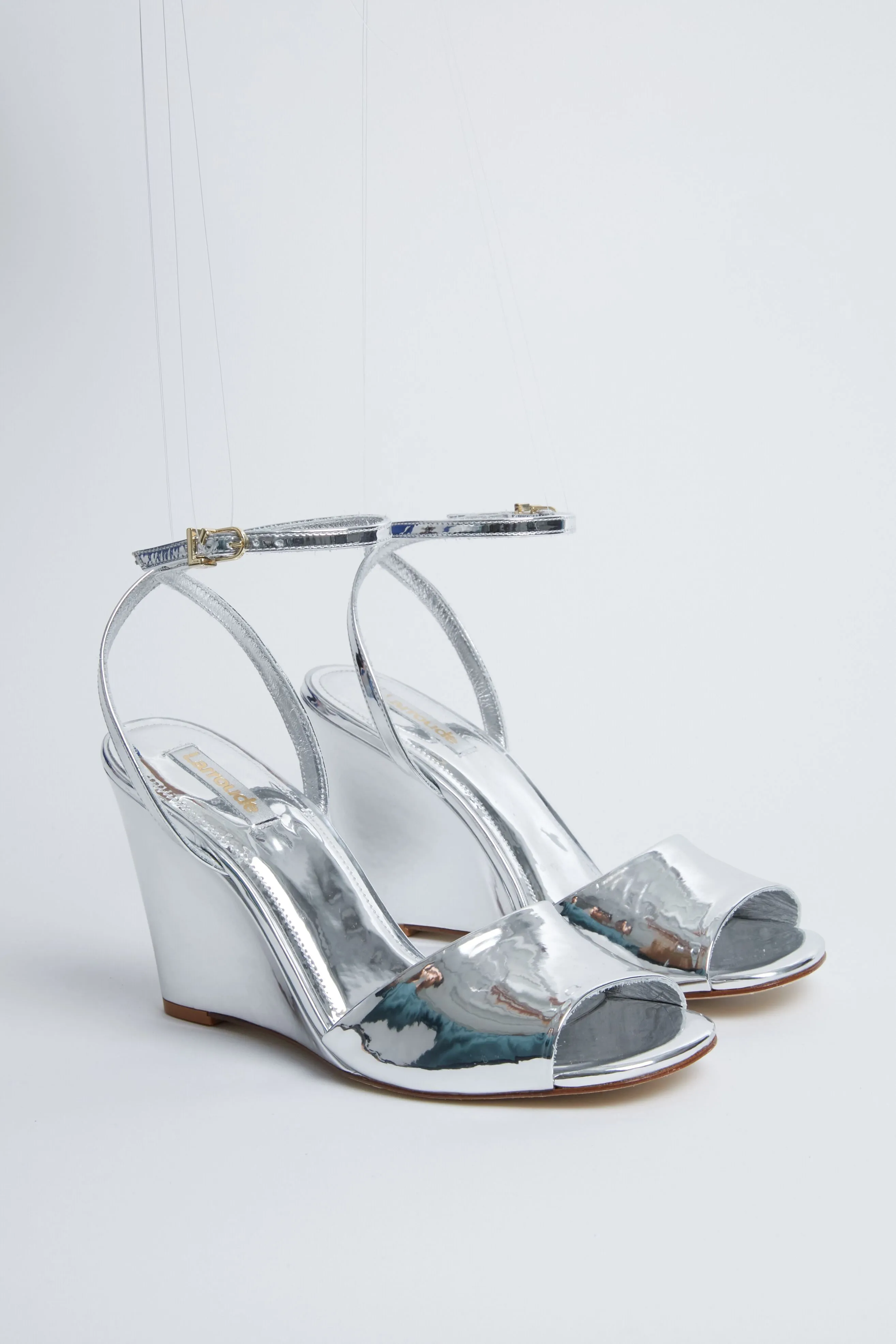 Silver Specchio Yves Wedges