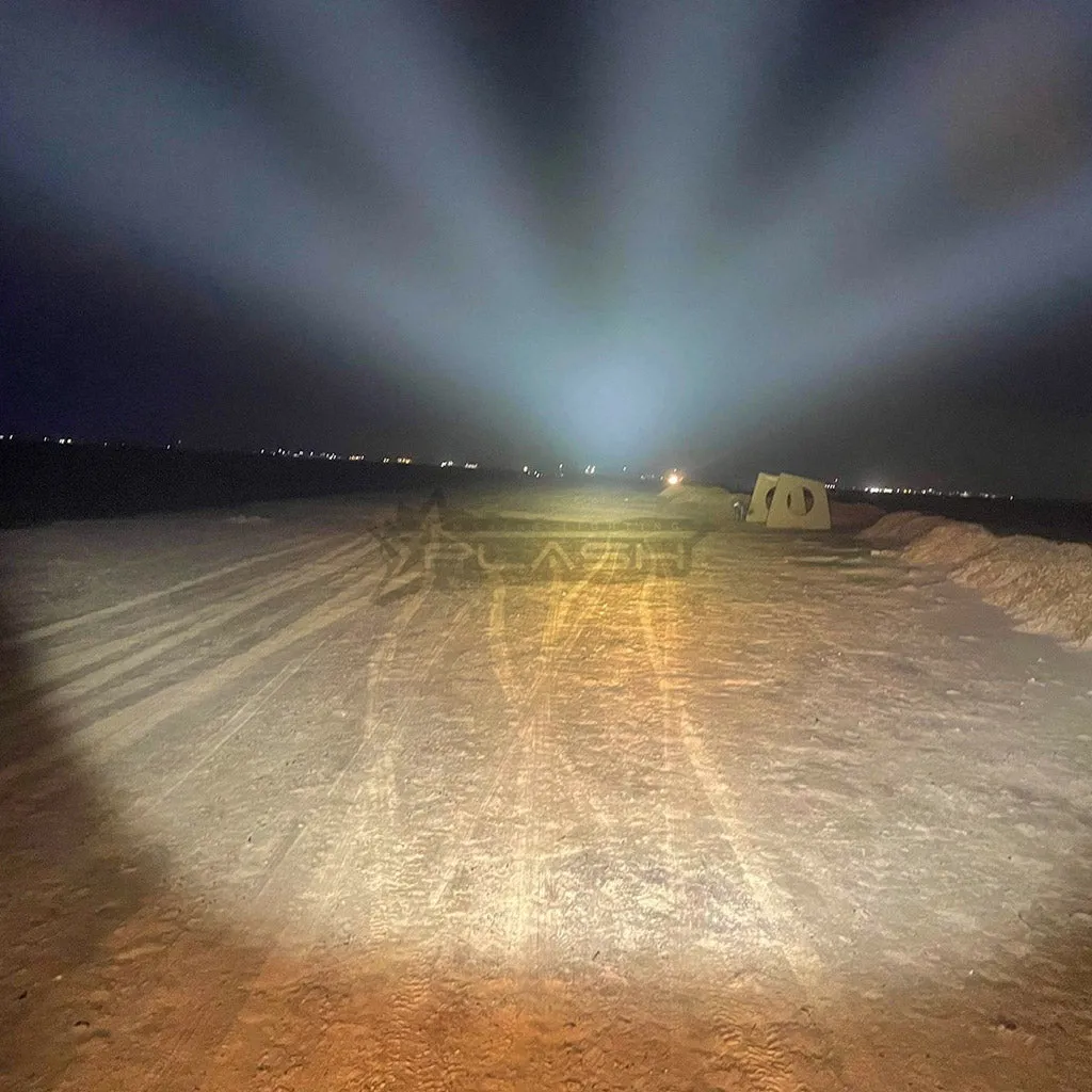 SOL-V   6" Round LED Driving Light with DRL