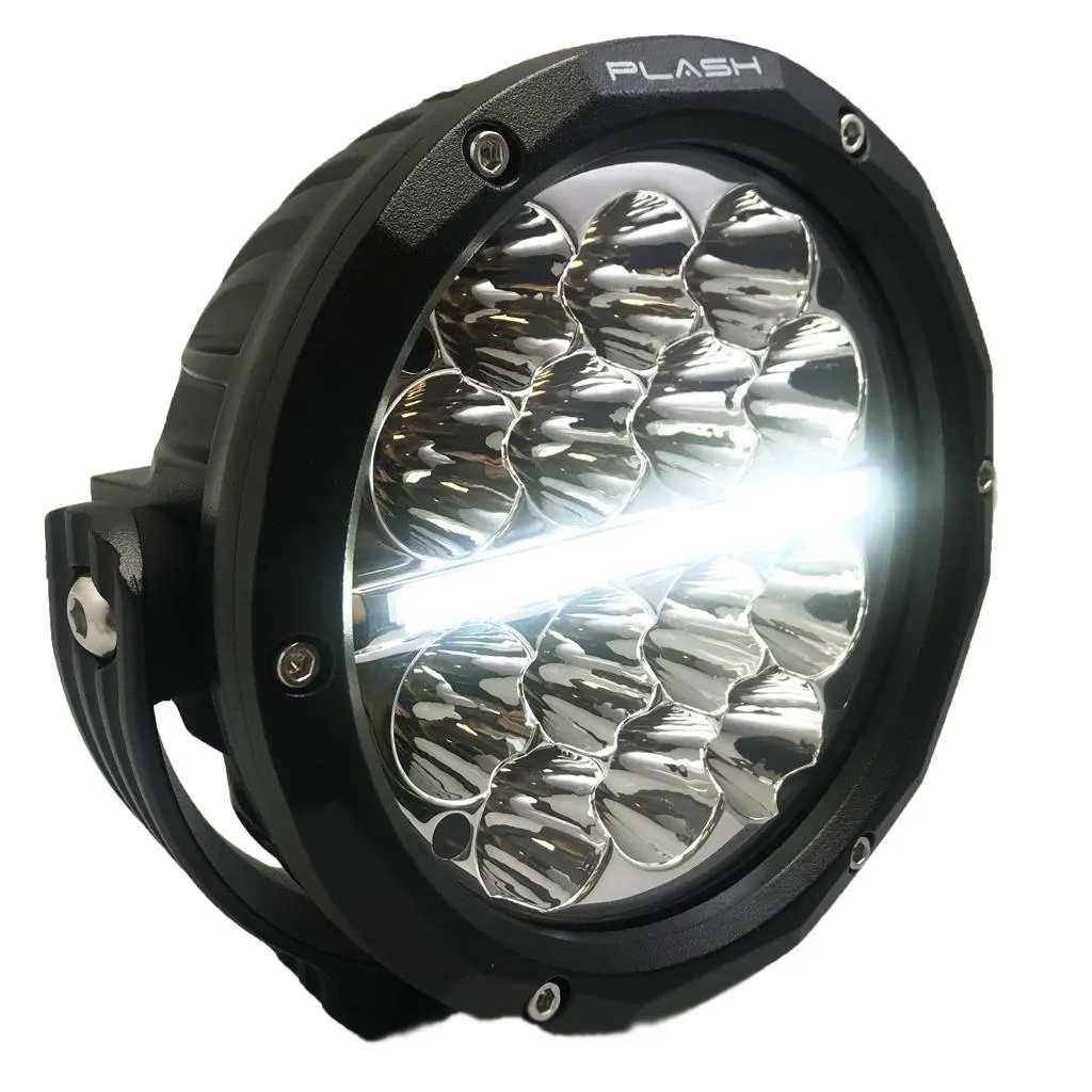 SOL-V   6" Round LED Driving Light with DRL