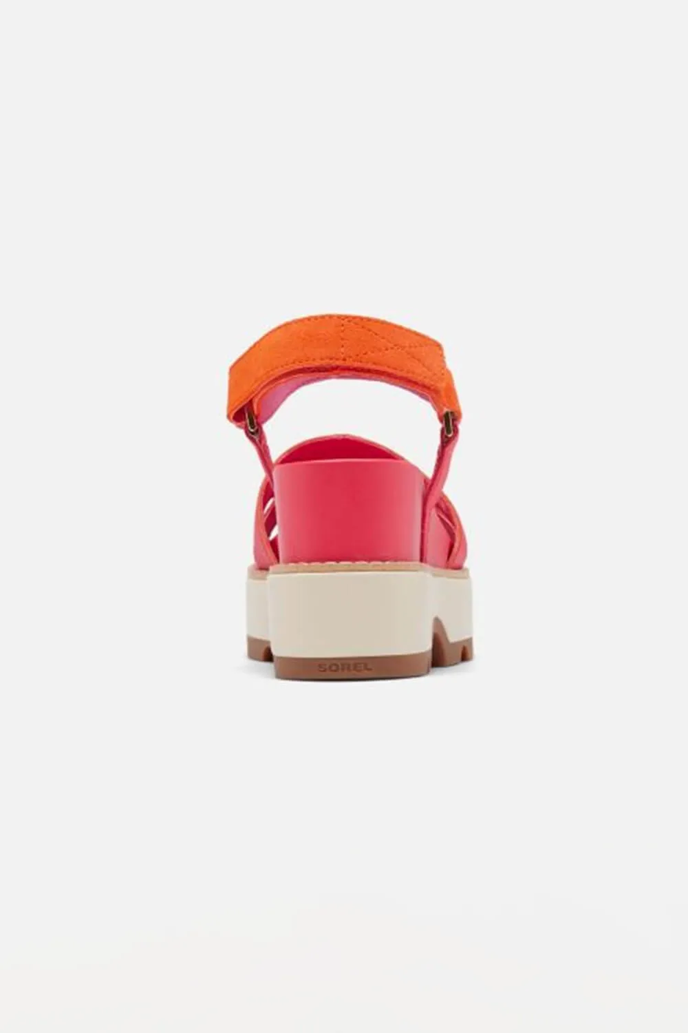 Sorel Joanie IV Strap Wedges for Women in Multi Red | 2069781-617