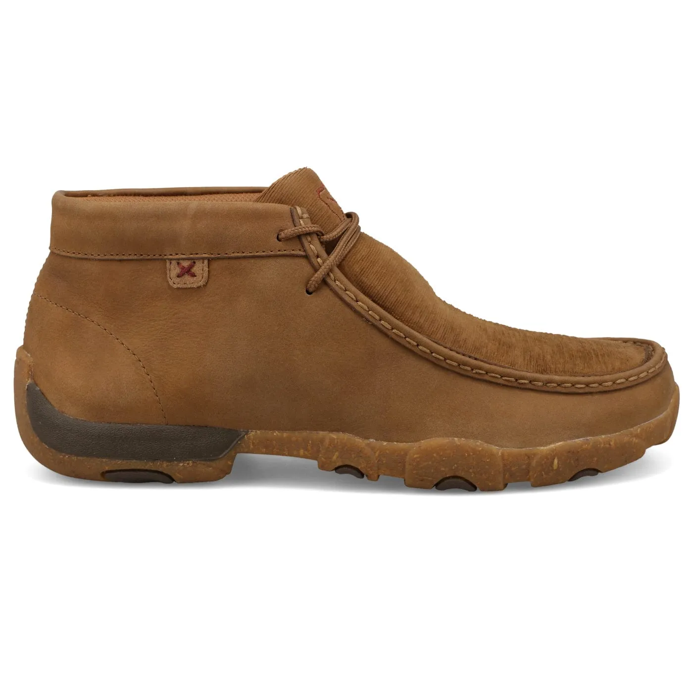 Twisted X Men's Burnt Sand Chukka Driving Moc Shoe MDM0098