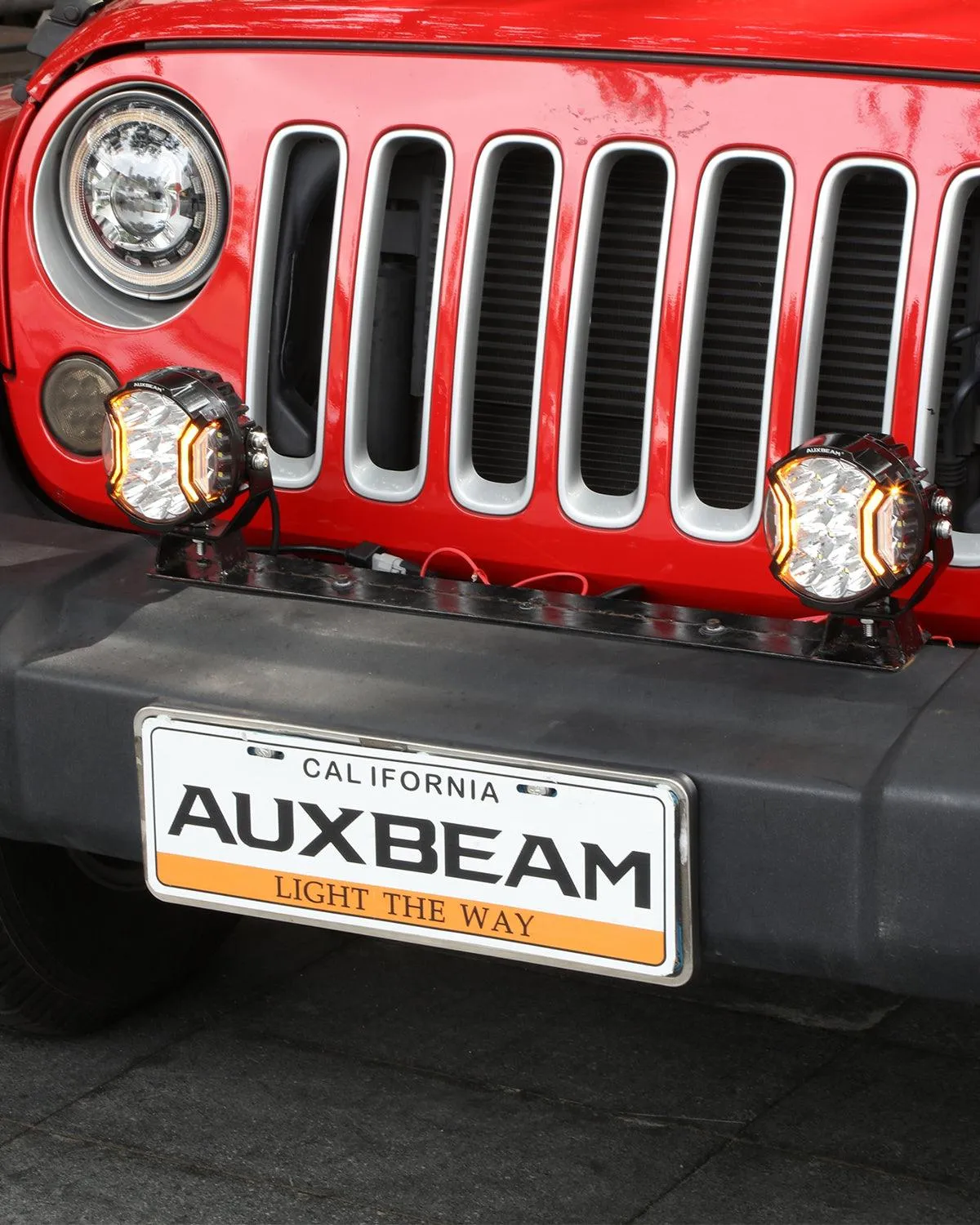 V-ULTRA Series | 5 Inch 172W LED Side Shooter Amber/White Pod Lights with Amber DRL