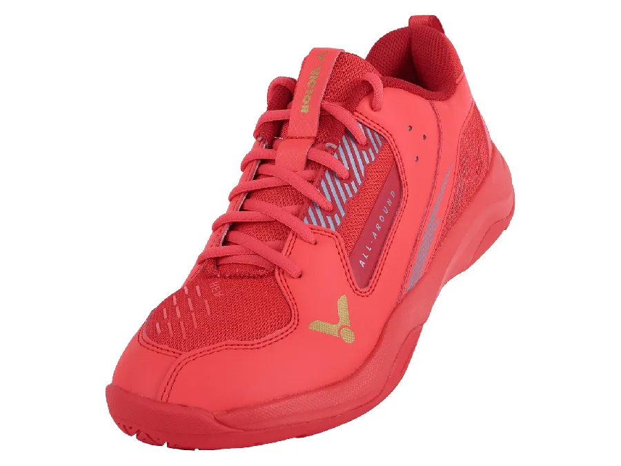 Victor A311 D Badminton Shoes (Red)