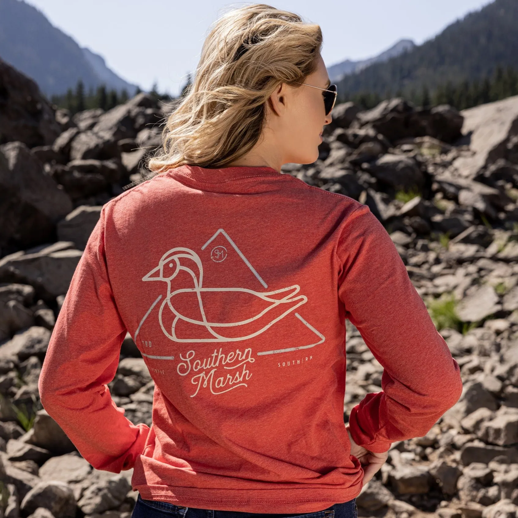 Warning Duck Tee - Long Sleeve