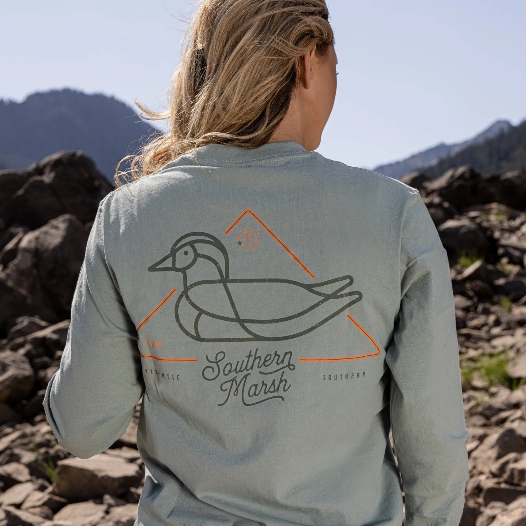 Warning Duck Tee - Long Sleeve