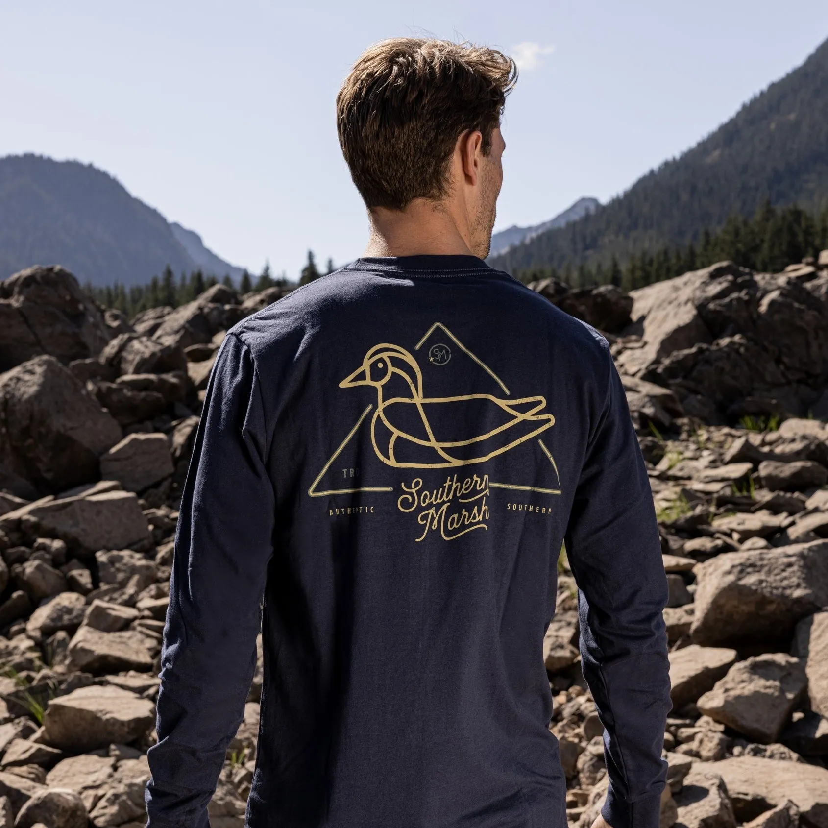 Warning Duck Tee - Long Sleeve