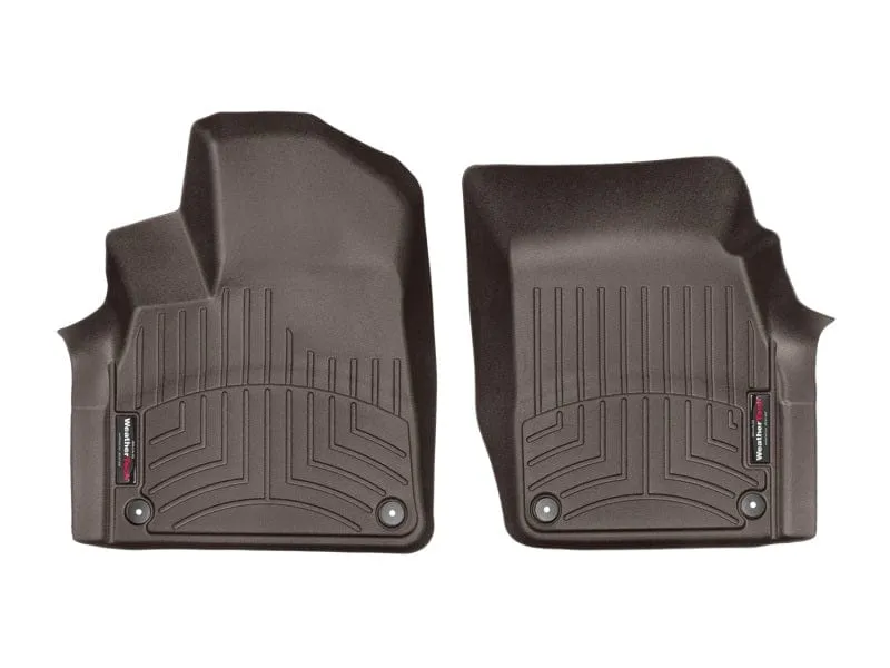 WeatherTech 2017  Audi Q7 Front FloorLiner - Cocoa