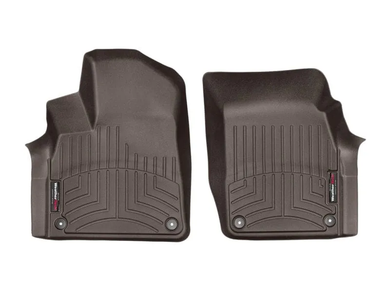 WeatherTech 2017  Audi Q7 Front FloorLiner - Cocoa