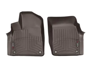 WeatherTech 2017  Audi Q7 Front FloorLiner - Cocoa