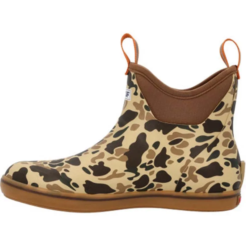 Women's 6 Inch Ankle Deck Boot in Duck Camo