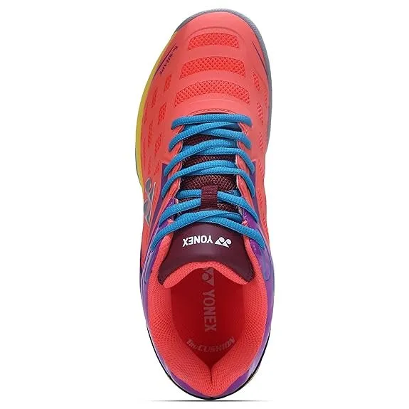 Yonex Akita Badminton Shoe - Hot Coral/Dry Rose