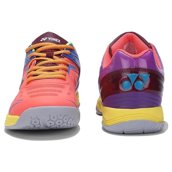 Yonex Akita Badminton Shoe - Hot Coral/Dry Rose